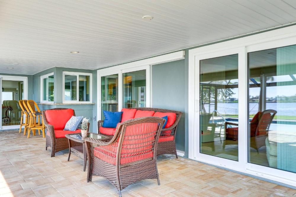 Waterfront Port Charlotte Home with Pool and Lanai